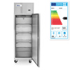 Armoire réfrigérée Profi Line, 410 l, 1 porte, en acier inoxydable, -2°C à +8°C | HENDI 233108