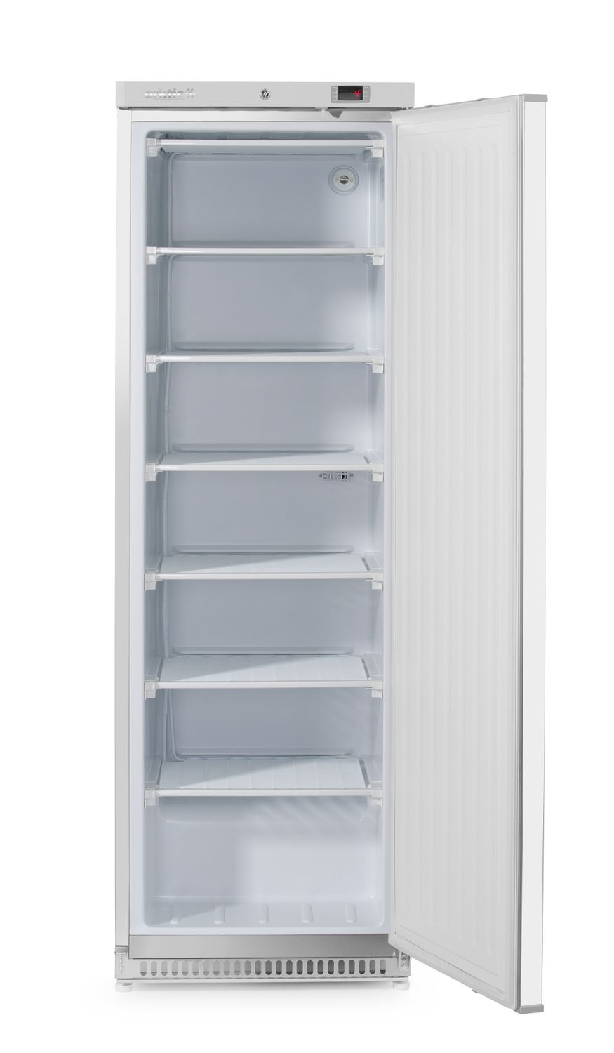 Armoire de congélation inox Budget Line 400 l, intérieur en matériau synthétique, 1 porte | ARKTIC 236093