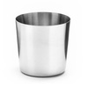 Gobelet à frites en acier satiné, argenté, 8,5 cm | FORGAST FG11511