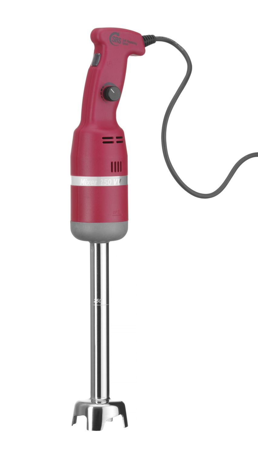 Mixeur plongeant 250VV, longueur du bras 25 cm, 0,25 kW, 230 V | HENDI 224373