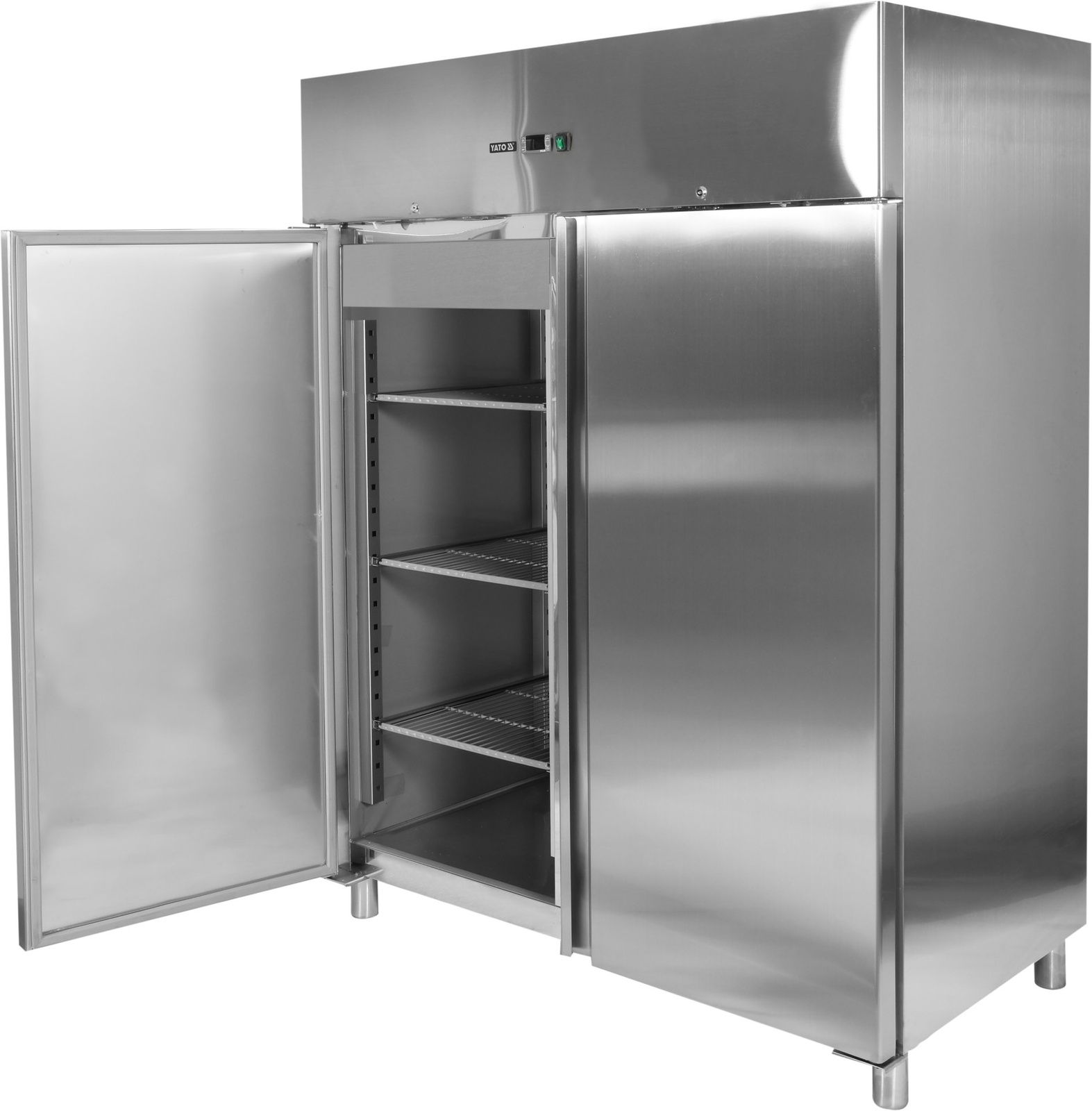 Armoire de congélation en inox 2-portes 1200 l | YATO YG-05221