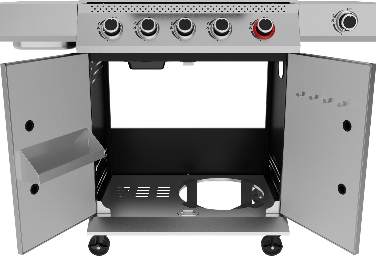 Grill d’extérieur à gaz 5+1 | YATO YG-20032