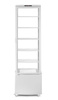 Vitrine réfrigérée 280 l, blanc, LED, 0,29 kW, 55,6x52,6x191,3 cm | ARKTIC 233696
