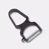 Éplucheur Rapid, lame dentelée, noir | VICTORINOX 6.0933.3