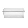 Récipient GN 1/4 15 cm en polycarbonate, 3,6 l | FORGAST FG06745