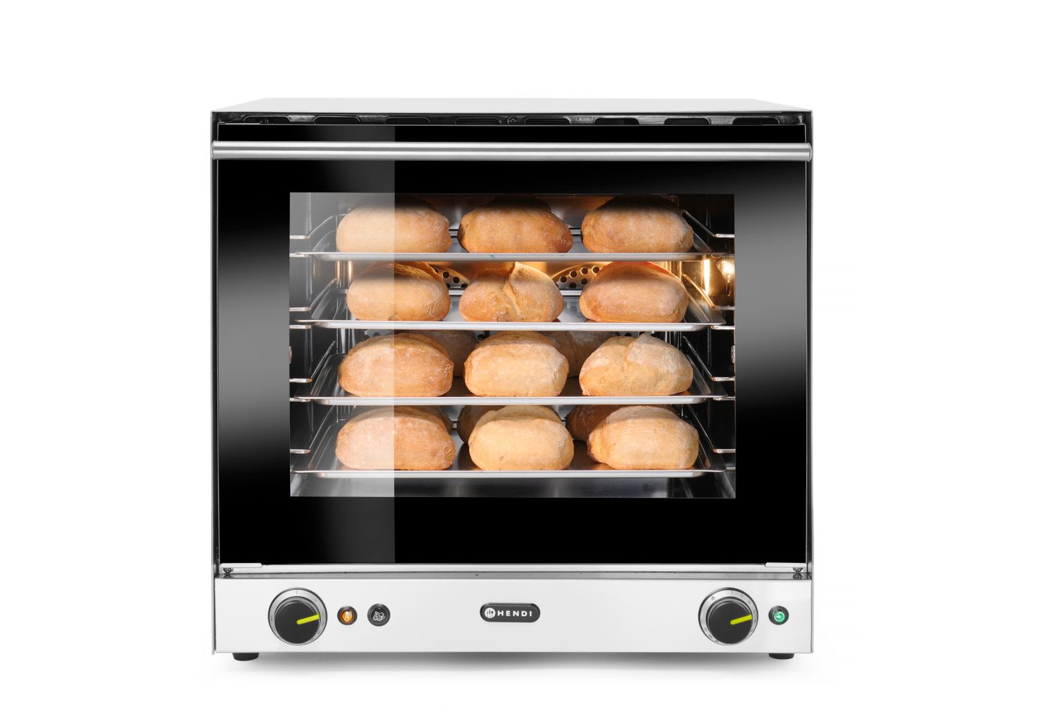 Four à convection avec humidification H90S, 4 plaques 43,8x31,5 cm, 2,67 kW | HENDI 227077