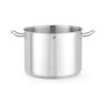 Casserole haute en acier inoxydable sans couvercle, Kitchen Line, capacité 13,4 l, diamètre 28 cm, hauteur 22 cm | HENDI 837788