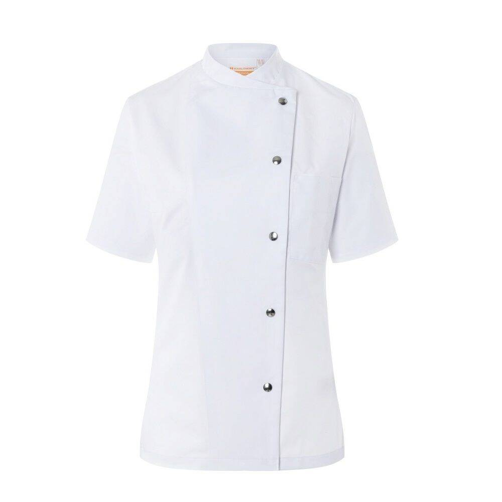 Veste de cuisine femme Greta blanche | KARLOWSKY JF 4-3