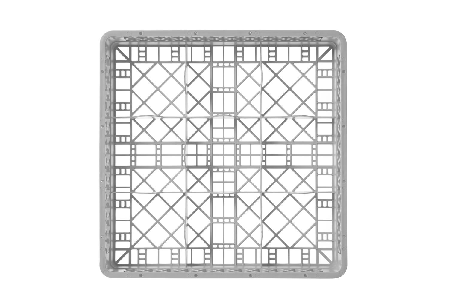 Panier pour verre 50x50 cm, 9 compartiments | HENDI 877050