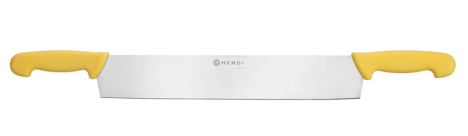 Couteau à fromage à deux poignées, long. 65 cm | HENDI 856413