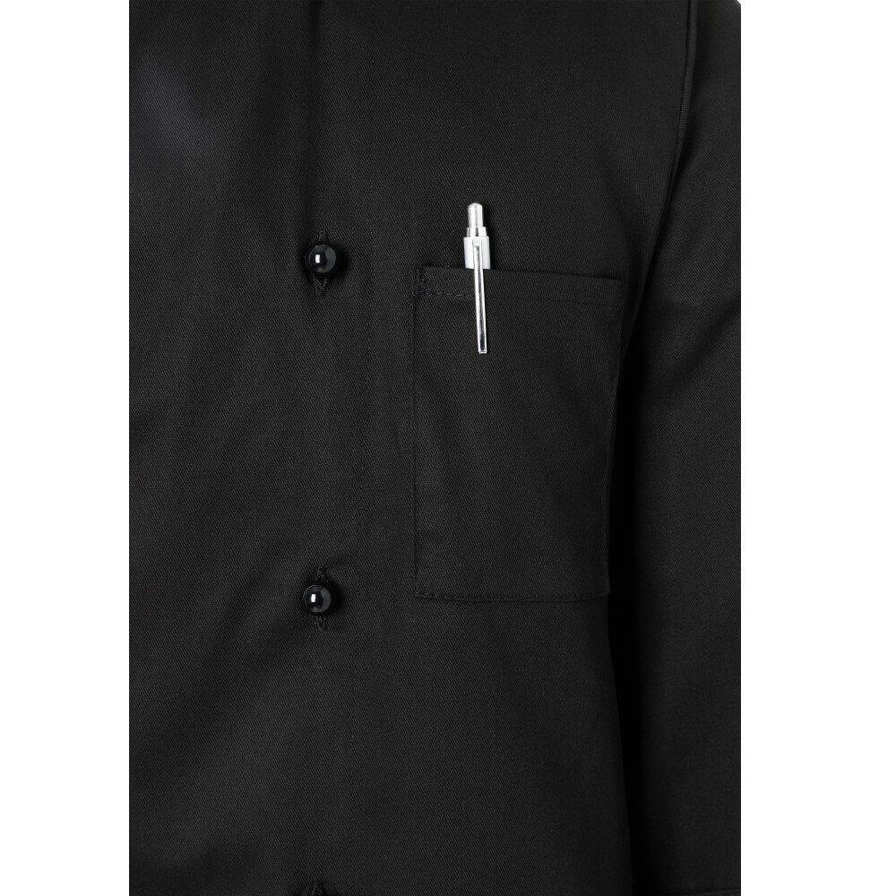 Veste de cuisine Basic noire | KARLOWSKY BJM 1-1