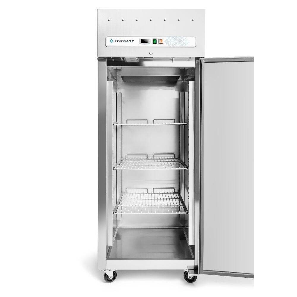 Armoire frigorifique négative 1 porte GN 2/1 685 L, en acier inoxydable | FORGAST FG08170