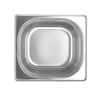 Récipient GN 1/6 prof. 15 cm en acier inoxydable PROFI LINE | HENDI 801710