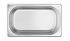 Bac GN 1/4 prof. 6,5 cm en acier inoxydable BUDGET LINE | HENDI 800522