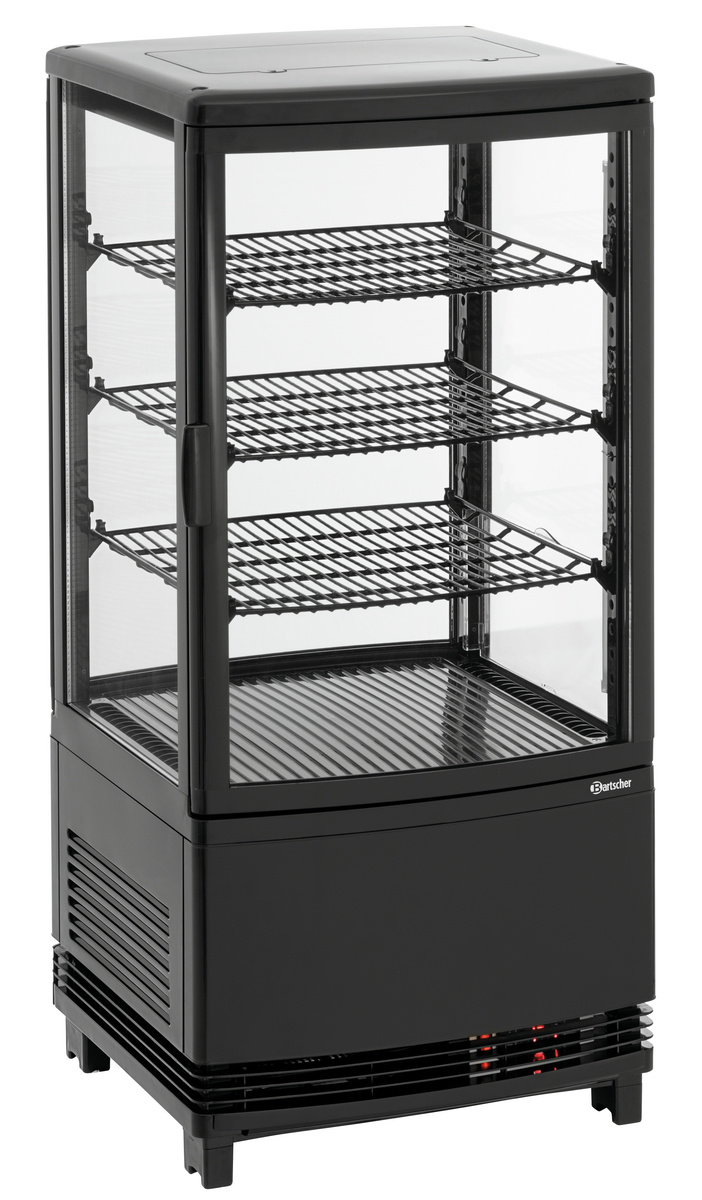 Vitrine réfrigérée Mini 75L2T noire | BARTSCHER 700387