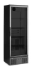 Réfrigérateur à boissons 1-porte, 243 l, acier noir laqué, dégivrage automatique | ARKTIC 236956