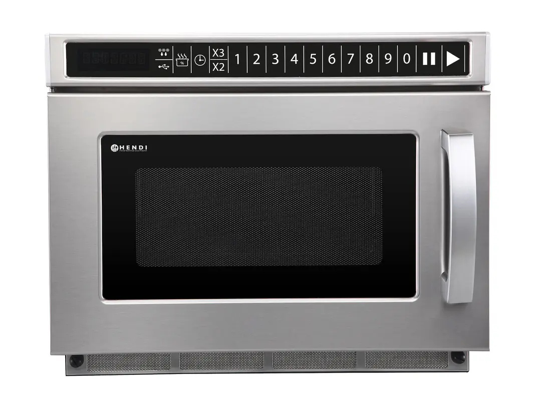 Four à micro-ondes programmable, 18 l, 3 kW, acier inoxydable | HENDI 281376