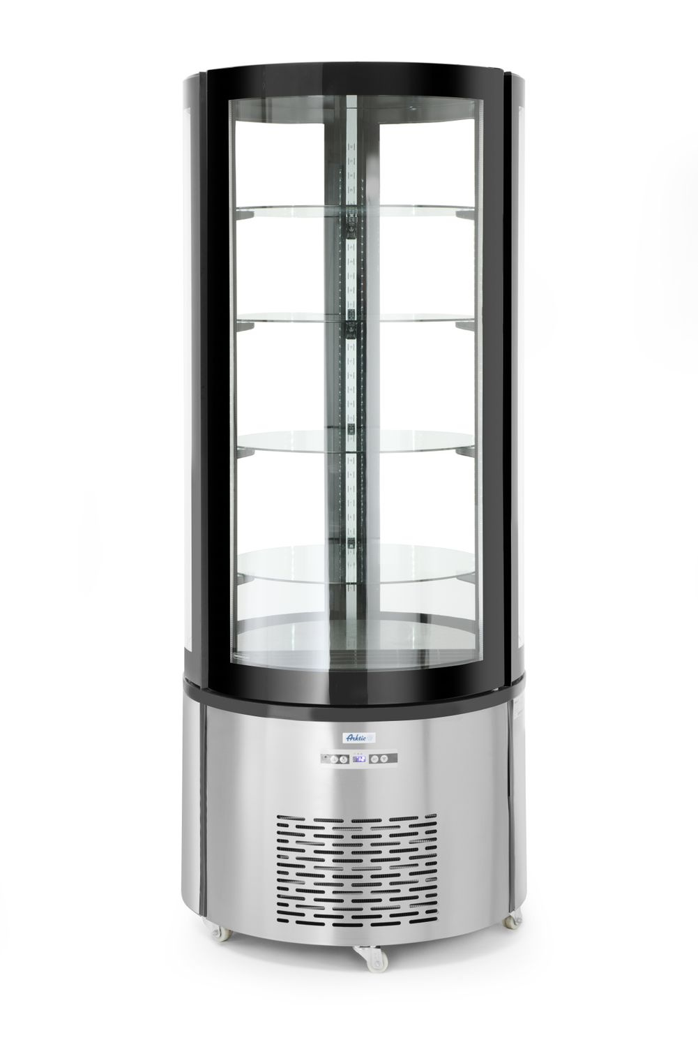 Vitrine réfrigérée ronde 360 L, LED, refroidissement dynamique | ARKTIC 233832