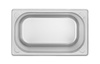Bac GN 1/4 prof. 20 cm en acier inoxydable KITCHEN LINE | HENDI 806555