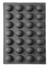 Moule en silicone SEMI-SPHERE, 60x39,5x(H)3,5 cm | HENDI 677216