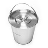Seau en acier inoxydable sans cerclage 7 l | FORGAST FG06007