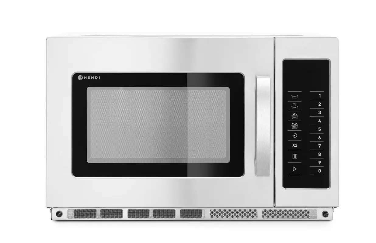 Four à micro-ondes programmable, 34 l, 3 kW, acier inoxydable | HENDI 281369