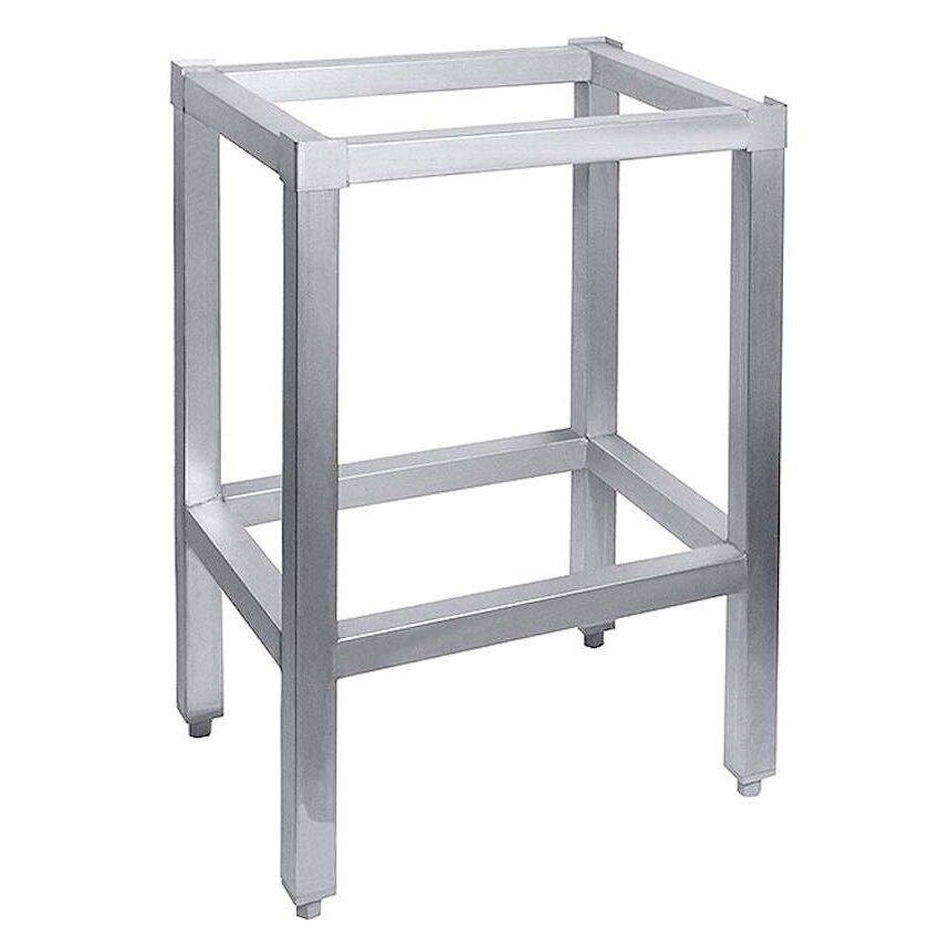Socle pour billot de boucher, 50x40x77 cm, en acier inoxydable | CONTACTO 3642/504