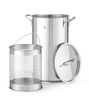 Casserole pour asperges Profi Line cap. 5,5 L | HENDI 833100