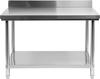 Table de travail inox avec étagère 100x70x85 cm | YATO YG-09031