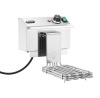 Friteuse électrique XL, 10 L, acier inoxydable, 1 cuve | HENDI 209424