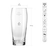 Verres à bière XNO BEER TUMBLER 590 ICE, 590 ml, lot de 6 pièces | KROSNO GLASS F687334050046900