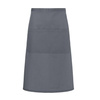 Tablier de serveur basic avec poche anthracite | KARLOWSKY BBSS 3-5-pièces