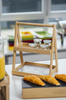 Étagère de buffet VALO GN 1/2 et GN 1/3, 35x26,5x44,5 cm, brun | APS 14010