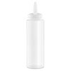 Distributeur de sauces en polyéthylène 0,25 l, transparent | FORGAST FG03223