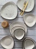 Assiette creuse Delta Rustic crème 24 cm | KERA CERAMIKA 15.7/R.K