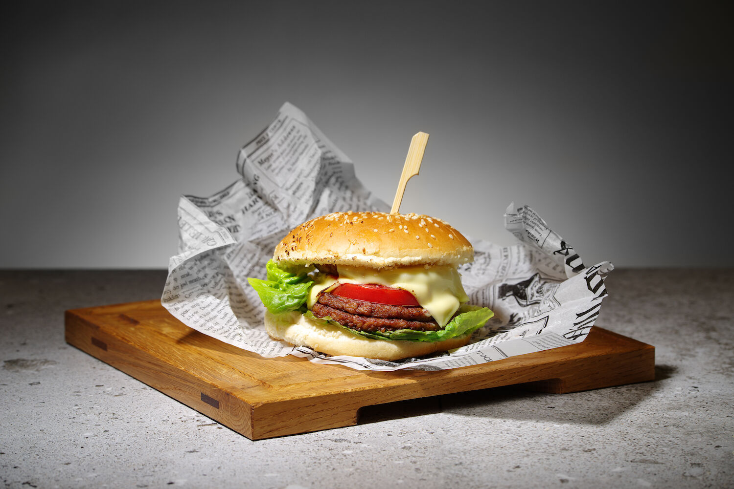 Planche de service en chêne, HENDI, 270x270x(H)20mm | HENDI 505472