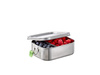Boîte à déjeuner LUNCHBUDDY, acier inoxydable, 18.5x13.5x6.5 cm, 800 ml | APS 66900