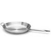 Poêle en acier satiné 36 cm | FORGAST FG02300