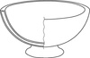 Vasque à champagne, acier inoxydable, 43,5x25 cm, 10,5 l | APS 36044