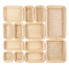 Panier en polypropylène GN LINE, rectangulaire, beige clair, GN 1/1, 54x33x7.5 cm | APS 40220