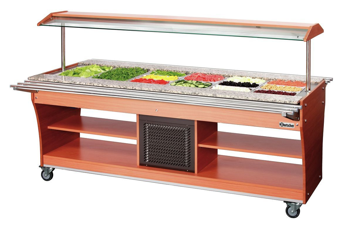 Étagère pour plateaux pour chariots de buffet 6x 1/1 GN, 1 pce | BARTSCHER 125504