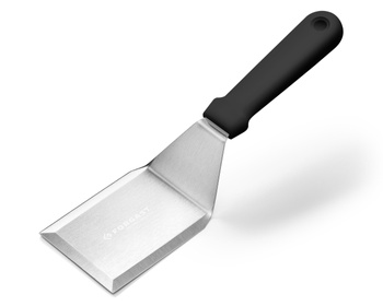 Spatule pour griller les steaks 10 x 7,5 cm, acier inoxydable, 27,5 cm | FORGAST FG11223