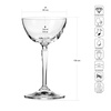 Verre XNO NICK & NORA 165 AXIS, 165 ml, lot de 6 pièces | KROSNO GLASS F57C978014006090