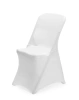 Housse pour chaise de traiteur, blanche, 54x44x84 cm | HENDI 816363