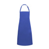 Tablier de cuisine Basic 75 x 90 cm avec boucle bleu | KARLOWSKY BLS 4-6-pièces