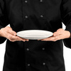 Assiette plate sans bord en porcelaine Modermo Prima 20 cm | MODERMO MP033