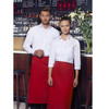 Tablier bistro Ibiza 110 x 90 cm rouge | KARLOWSKY BSS 3-8-pcs