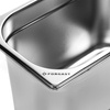 Bac GN 1/2 prof. 6,5 cm en acier inoxydable Standard | FORGAST FG04206V1