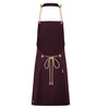 Tablier de cuisine New-Nature aubergine | KARLOWSKY LS 40-39-Stck