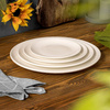 Assiette plate sans rebord en porcelaine Modermo Prima 35 cm | MODERMO MP036